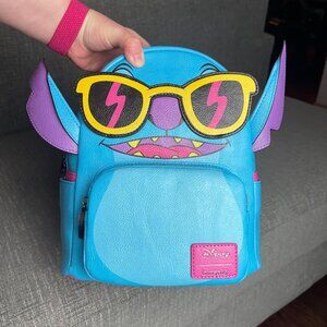 Loungefly Disney Lilo & Stitch Blacklight Stitch Mini Backpack